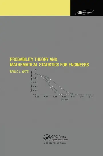 Cover of Probability Theory and Mathematical Statistics for Engineers