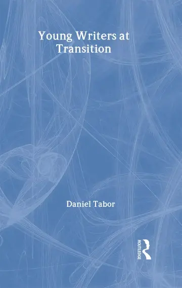 Cover of Young Writers at Transition