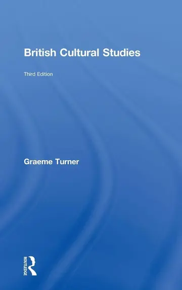 Cover of British Cultural Studies