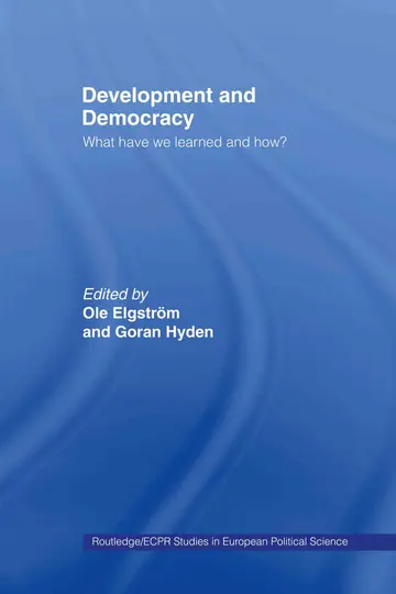 Cover of Development and Democracy
