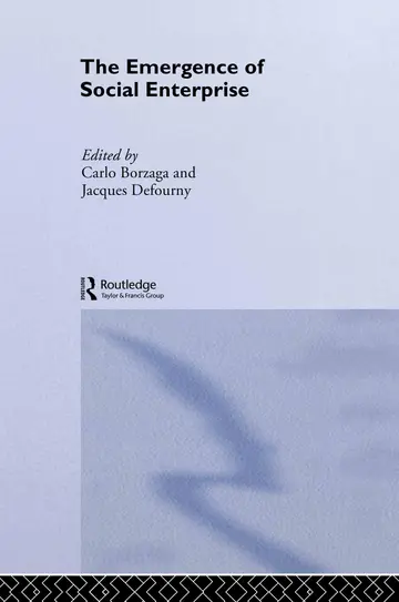 Cover of The Emergence of Social Enterprise