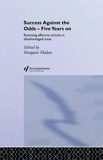 Cover of Success Against the Odds - Five Years on