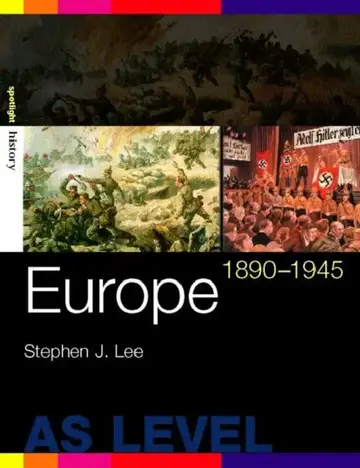 Cover of Europe, 1890-1945