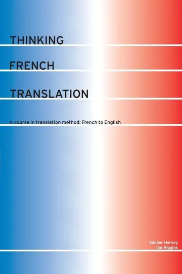 Cover of Thinking French Translation