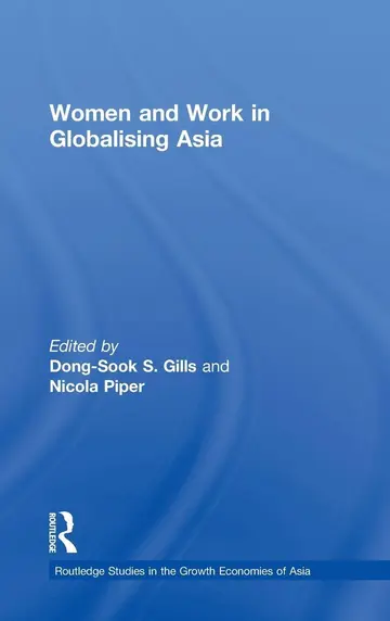 Cover of Women and Work in Globalising Asia
