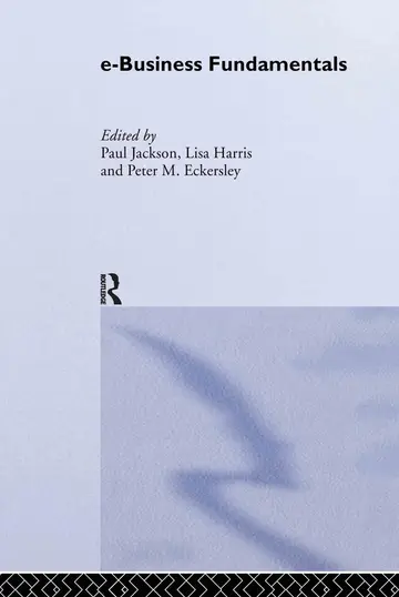 Cover of E-Business Fundamentals