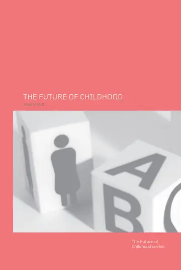 Cover of The Future of Childhood