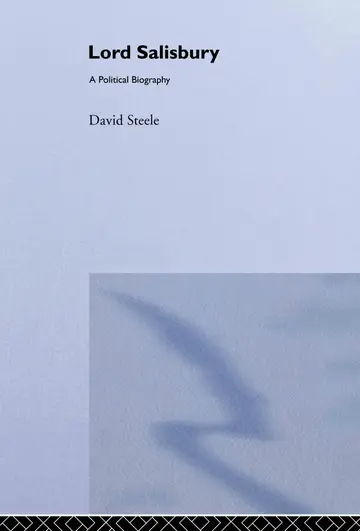 Cover of Lord Salisbury