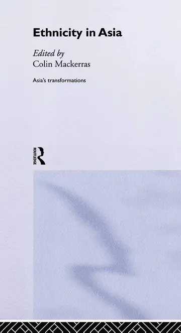 Cover of Ethnicity in Asia