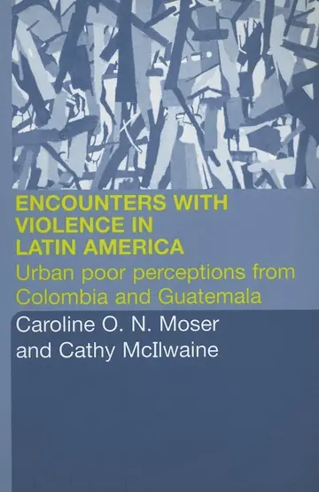 Cover of Encounters with Violence in Latin America