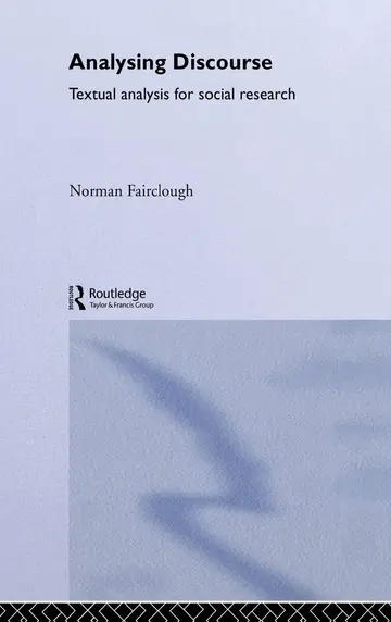 Cover of Analyzing Discourse