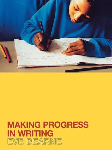 Cover of Making Progress in Writing