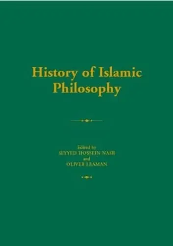 Cover of History of Islamic Philosophy