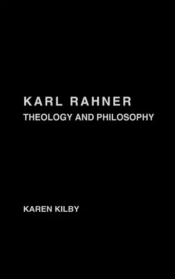 Cover of Karl Rahner