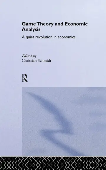 Cover of Game Theory and Economic Analysis