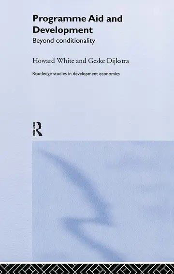 Cover of Programme Aid and Development