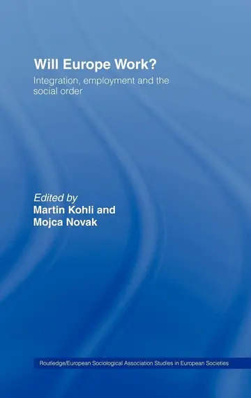 Cover of Will Europe Work?