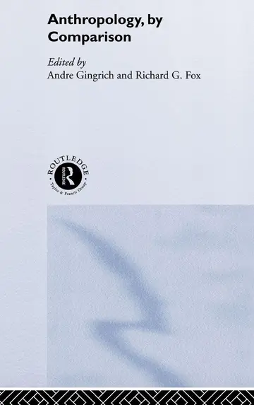 Cover of Anthropology, by Comparison