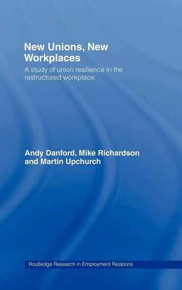 Cover of New Unions, New Workplaces
