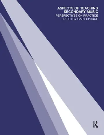 Cover of Aspects of Teaching Secondary Music