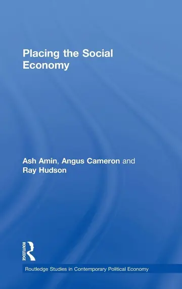 Cover of Placing the Social Economy