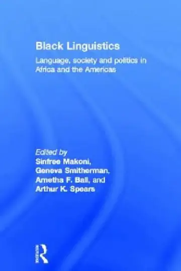 Cover of Black Linguistics