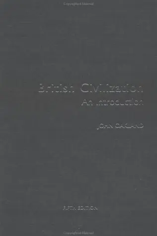 Cover of British Civilization