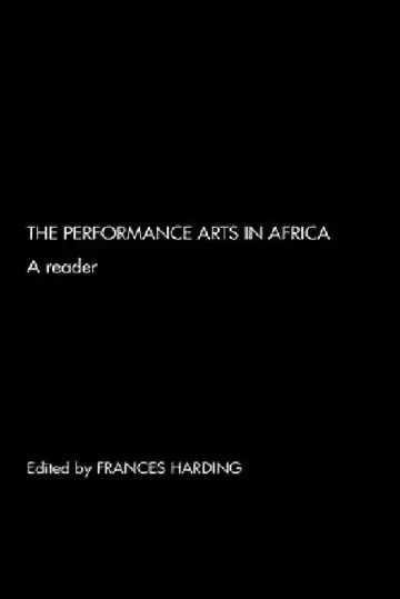 Cover of The Performance Arts in Africa