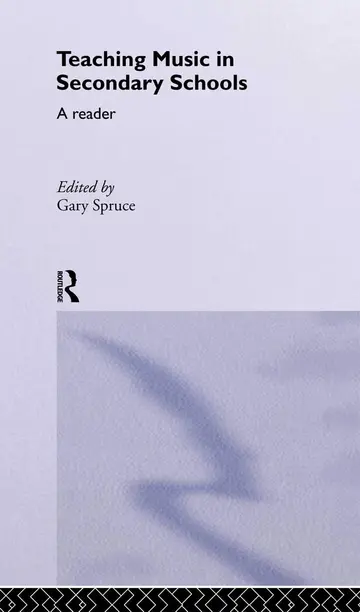 Cover of Teaching Music in Secondary Schools