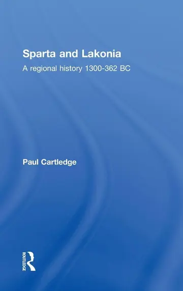 Cover of Sparta and Lakonia