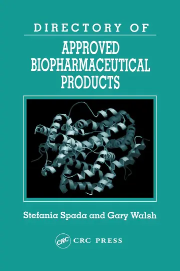 Cover of Directory of Approved Biopharmaceutical Products