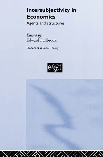Cover of Intersubjectivity in Economics