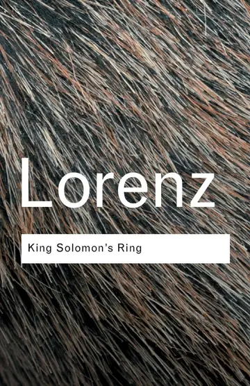 Cover of King Solomon's Ring (Routledge Classics)