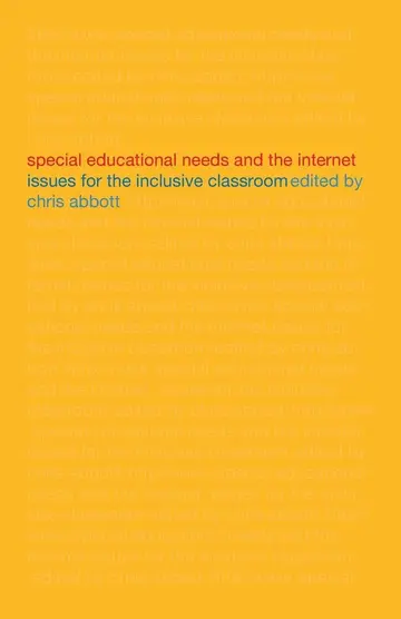 Cover of Special Educational Needs and the Internet