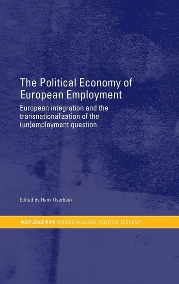 Cover of The Political Economy of European Employment