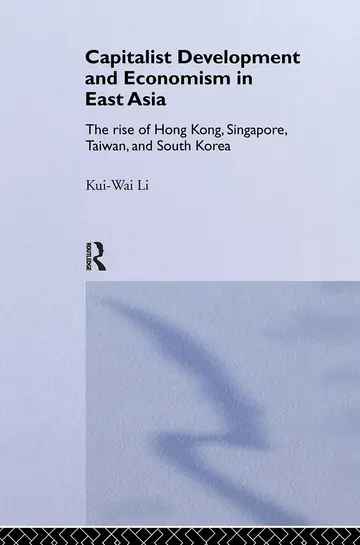 Cover of Capitalist Development and Economism in East Asia