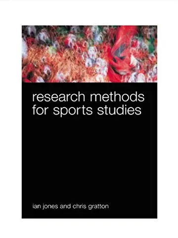 Cover of Research Methods for Sports Studies