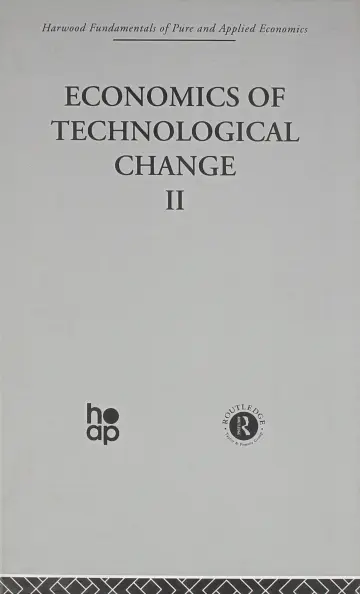 Cover of Harwood Fundamentals of Pure and Applied Economics