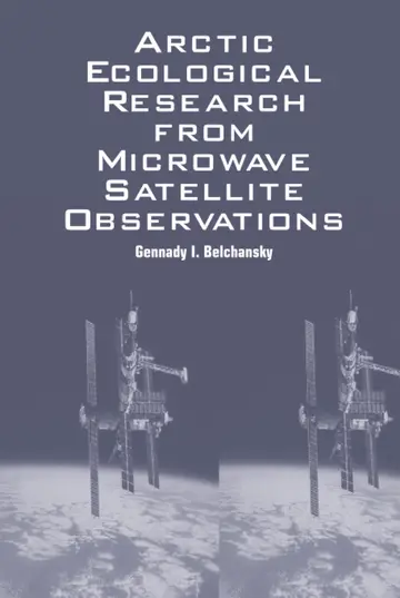Cover of Arctic Ecological Research from Microwave Satellite Observations