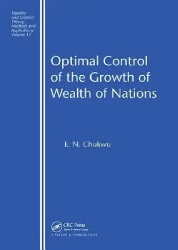 Cover of Optimal Control of the Growth of Wealth of Nations