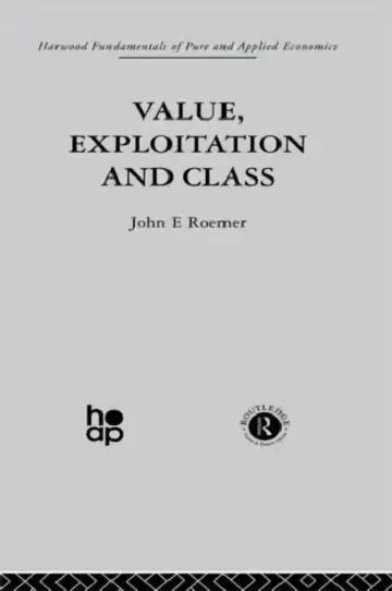 Cover of Value, Exploitation and Class