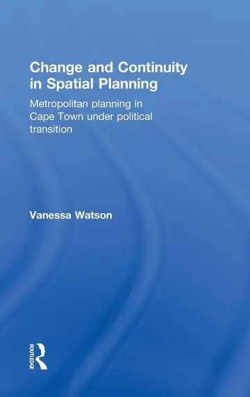 Cover of Change and Continuity in Spatial Planning