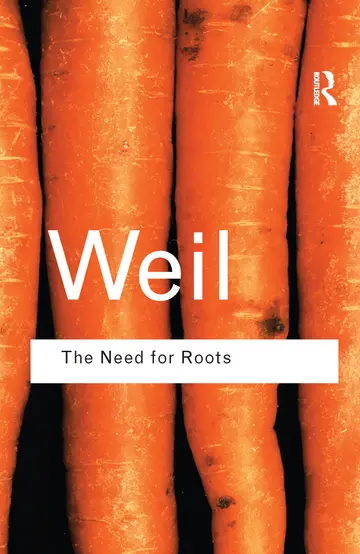 Cover of The Need for Roots