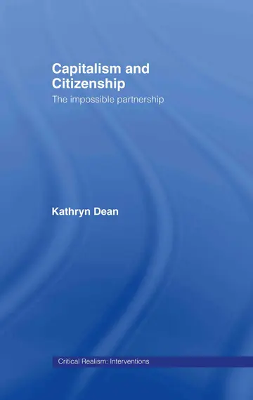 Cover of Capitalism and Citizenship