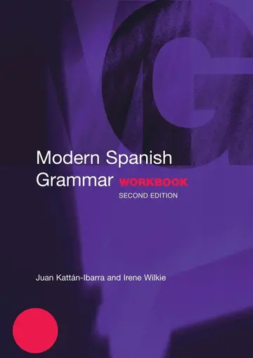Cover of Modern Spanish Grammar