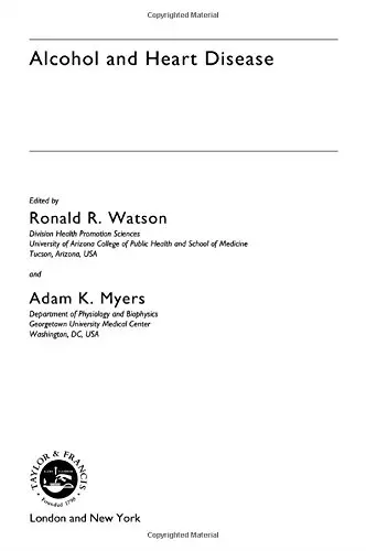 Cover of Alcohol and Heart Disease