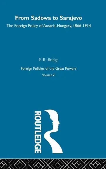 Cover of From Sadowa to Sarajevo V6