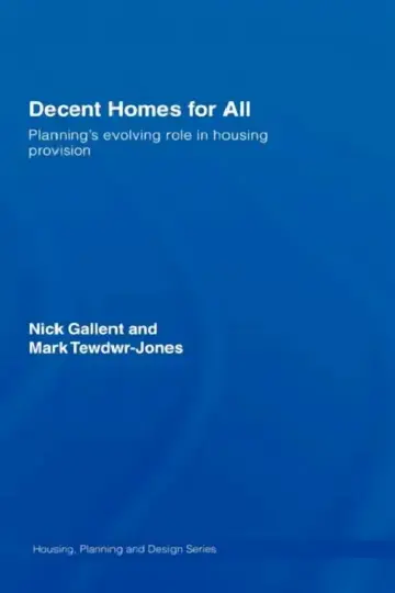 Cover of Decent Homes for All