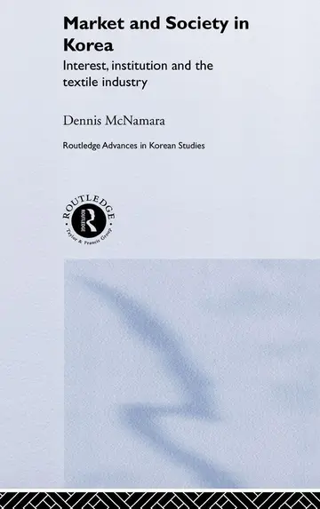 Cover of Market and Society in Korea
