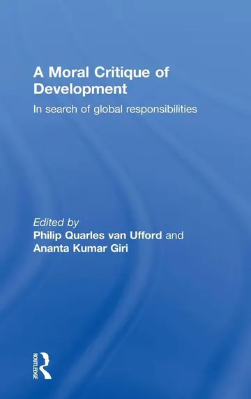 Cover of A Moral Critique of Development